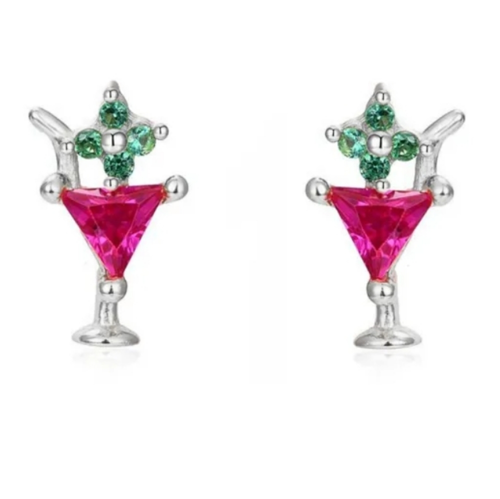 Sterling Silver Margerita earrings
